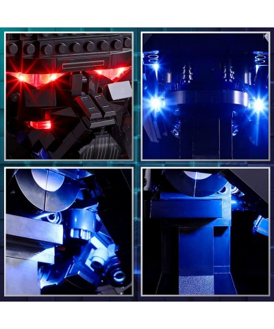 LED Light for Lego 75343 Star Wars Dark Trooper Helmet Model Design and Configuration Compatible with Model 75343 (LED Light ...