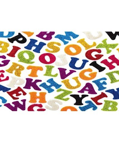 AX360 Glitter Felt Self-Adhesive Letters - Pack of 500 Value Pack Perfect for Children for Homework Classroom Activities and ...