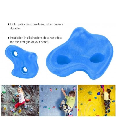 Rock Climbing Holds 10 Pcs Safety Comfortable Climbing Stones Kit with Hardware Fittings for Children Playground $82.92 Play ...