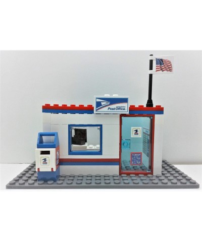 Building Bricks Toys City USPS Postal Service Post Office Mail Delivery Set for Kids MOC Custom. Great Birthday Gift for Kids...