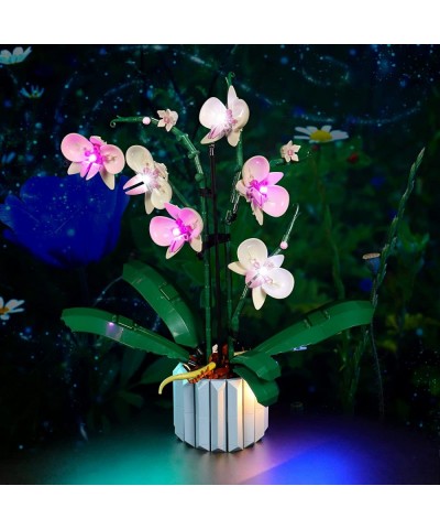 LED Light for Lego Orchid 10311 Plant Decor Building Blocks Model Design and Configuration Compatible with Model 10311(LED Li...