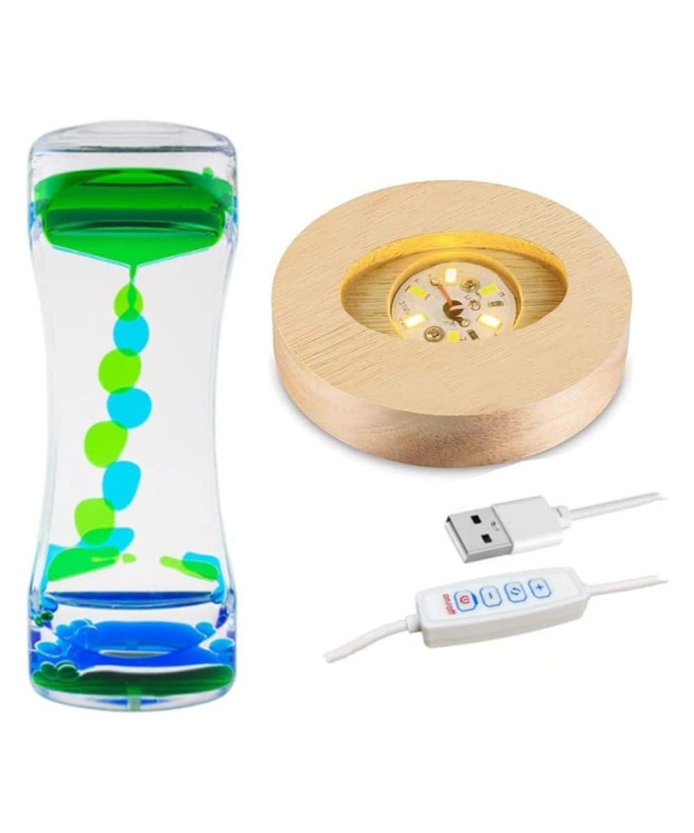 Liquid Motion Bubbler Timer with 3 Colors Art Lamp USB Led Base Sensory Calming Fidget Toys Autism Toys Calm Relaxing Desk To...