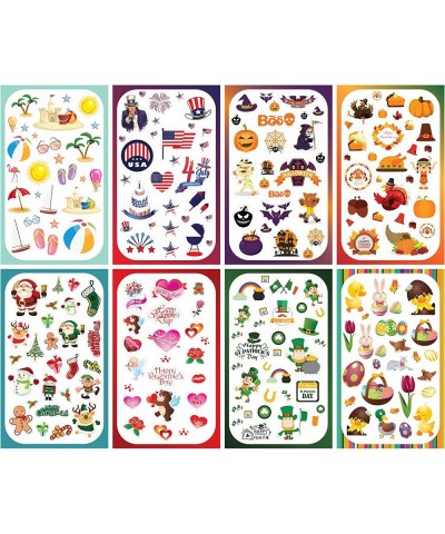 Year-Round Holiday Stickers Variety Pack: Fun Assortment of Designs for a Whole Year (400+ Stickers) $25.43 Kids' Stickers