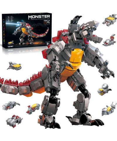 Dinosaur Building Toys for Kids Ages 6 7 8 9 10 11 12 Year Old 12-in-1 STEM Building Kit for Kids Jurassic World Dinosaur Bui...