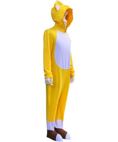 The Hedgehog Kids Jumpsuit Deluxe Cartoon Costume 2022 Movie for Children Cosplay Masquerade Suit $47.48 Kids' Costumes