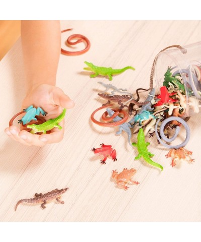 – Reptiles In Tube – Assorted Reptile Animal Toys For Kids 3+ (60 Pc) $20.92 Play Figure Playsets