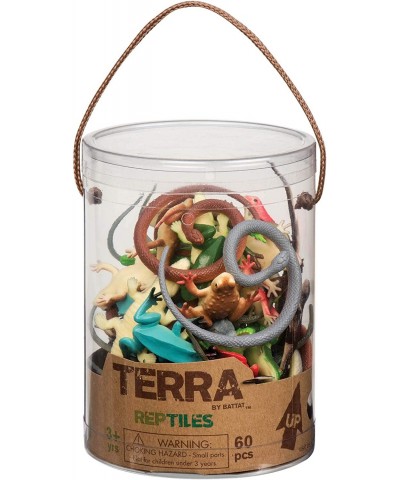 – Reptiles In Tube – Assorted Reptile Animal Toys For Kids 3+ (60 Pc) $20.92 Play Figure Playsets