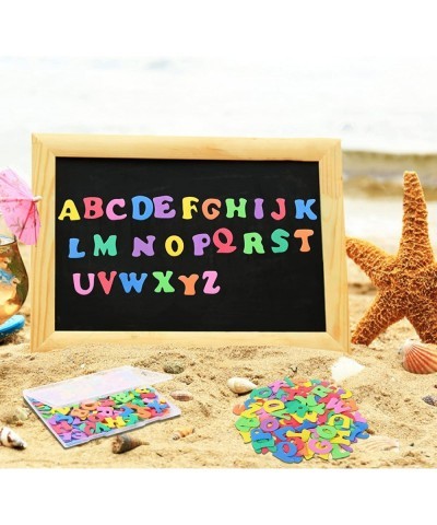 390 Pieces Foam Stickers Self-Adhesive Sticky Foams Handy Alphabet Letters Mini Assorted Colors Rainbow Capital Case A-Z Lett...