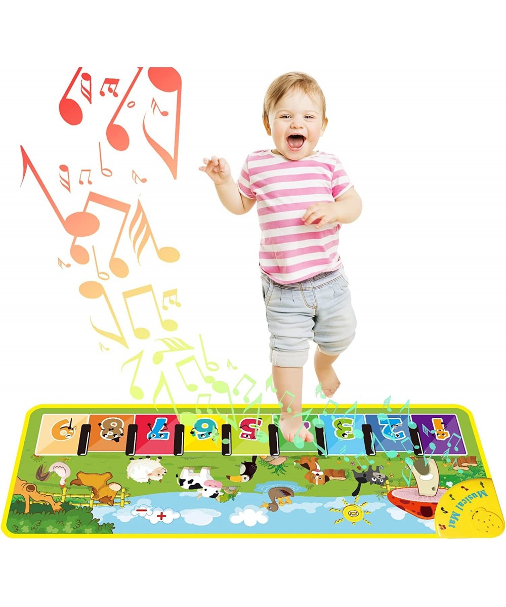 Musical Mats Toddler Toys - Baby Musical Toys Kids Floor Dance Mat Piano Keyboard Early Child Development Touch Pad Education...