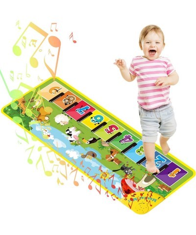 Musical Mats Toddler Toys - Baby Musical Toys Kids Floor Dance Mat Piano Keyboard Early Child Development Touch Pad Education...