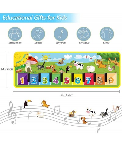 Musical Mats Toddler Toys - Baby Musical Toys Kids Floor Dance Mat Piano Keyboard Early Child Development Touch Pad Education...