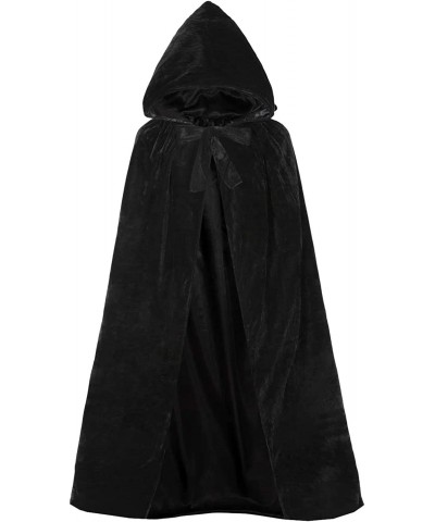 Kids Hooded Velvet Cloak Cape for Halloween Christmas Cosplay Costumes $41.03 Kids' Costumes