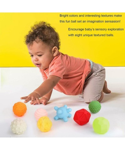 Baby Toys 0-6 to 12 Months Toddler Bath Toys Age 1-4 Sensory Toys Stacking Blocks Textured Multi Ball Set Infant Learning Mon...