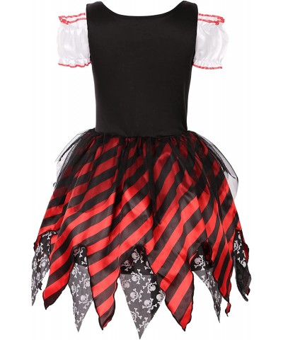 Girl Pirate Princess Costume Halloween Party Dress Up with Toys $34.61 Kids' Costumes