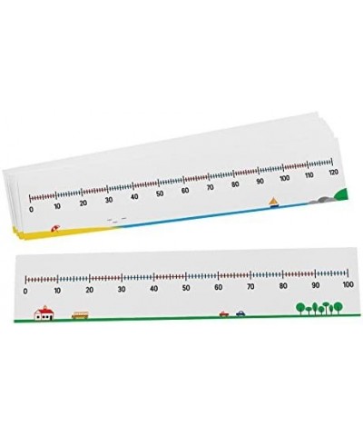 Educational Resources 0-100/0-120 Number Line (Set of 10) 4 x 20 inches (211558) $32.92 Early Development & Activity Toys