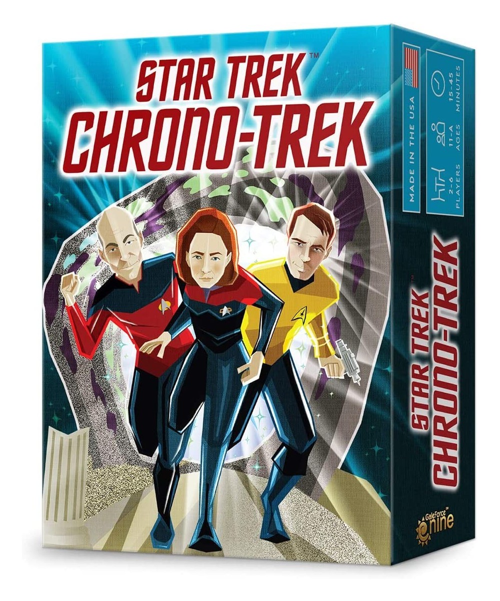 Star Trek Chrono-Trek - Star Trek Card Game Fun Kid Games Star Trek Gifts Time Travel Games Games for Family Game Night for K...