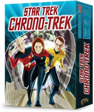 Star Trek Chrono-Trek - Star Trek Card Game Fun Kid Games Star Trek Gifts Time Travel Games Games for Family Game Night for K...