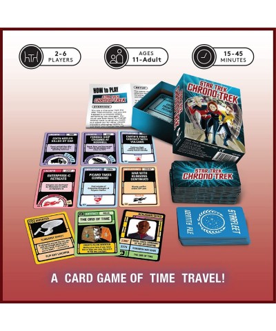 Star Trek Chrono-Trek - Star Trek Card Game Fun Kid Games Star Trek Gifts Time Travel Games Games for Family Game Night for K...