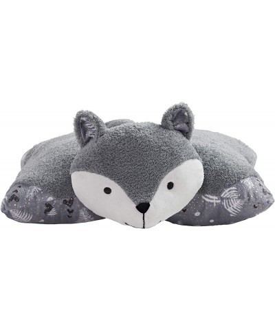 Naturally Comfy Fox Stuffed Animal Plush Toy Gray $41.08 Stuffed Animals & Teddy Bears