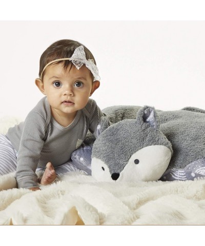 Naturally Comfy Fox Stuffed Animal Plush Toy Gray $41.08 Stuffed Animals & Teddy Bears