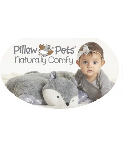 Naturally Comfy Fox Stuffed Animal Plush Toy Gray $41.08 Stuffed Animals & Teddy Bears