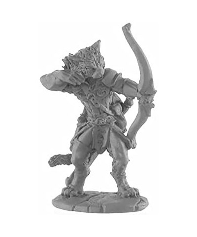 Catfolk Ranger Miniature 25mm Heroic Scale Figure Reaper Miniatures $23.38 Miniature Novelty Toys