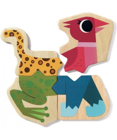 Mixanimo Mix & Match Wooden Animal Magnets $40.82 Early Development & Activity Toys