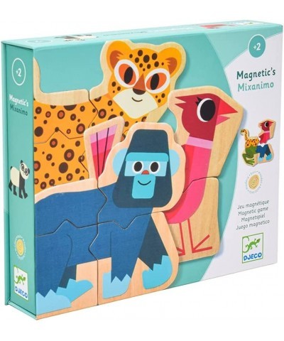 Mixanimo Mix & Match Wooden Animal Magnets $40.82 Early Development & Activity Toys