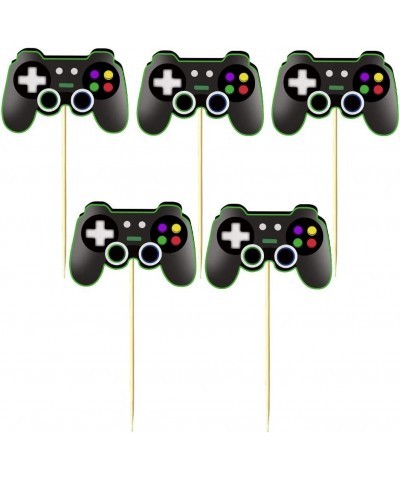 Video Game Controllers Cupcake Toppers-Gamepad Cake Picks Game Themed Birthday Anniversary Wedding Engagement Party Decoratio...