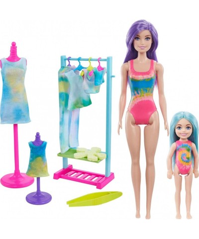 Color Reveal Gift Set Tie-Dye Fashion Maker Color Reveal Doll Chelsea ​Doll and Pet Tie-Dye Tools and Dye-able Fashions $45.9...