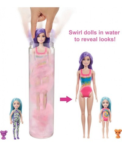 Color Reveal Gift Set Tie-Dye Fashion Maker Color Reveal Doll Chelsea ​Doll and Pet Tie-Dye Tools and Dye-able Fashions $45.9...