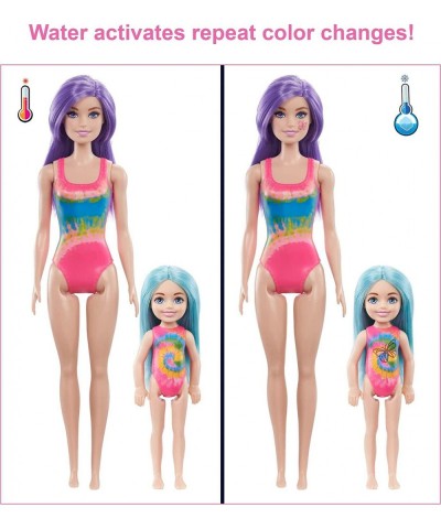 Color Reveal Gift Set Tie-Dye Fashion Maker Color Reveal Doll Chelsea ​Doll and Pet Tie-Dye Tools and Dye-able Fashions $45.9...