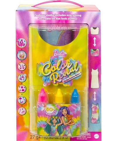 Color Reveal Gift Set Tie-Dye Fashion Maker Color Reveal Doll Chelsea ​Doll and Pet Tie-Dye Tools and Dye-able Fashions $45.9...