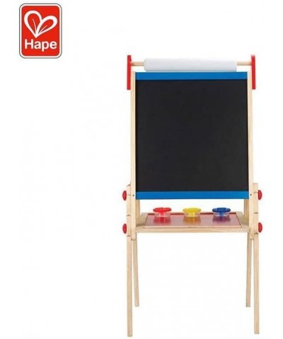 Award Winning All-in-One Wooden Kid's Art Easel with Paper Roll and Accessories Cream L: 18.9 W: 15.9 H: 41.8 inch $120.24 Ki...