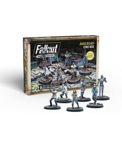 Fallout - Wasteland Warfare - Railroad Core Box Multi $63.94 Board Games