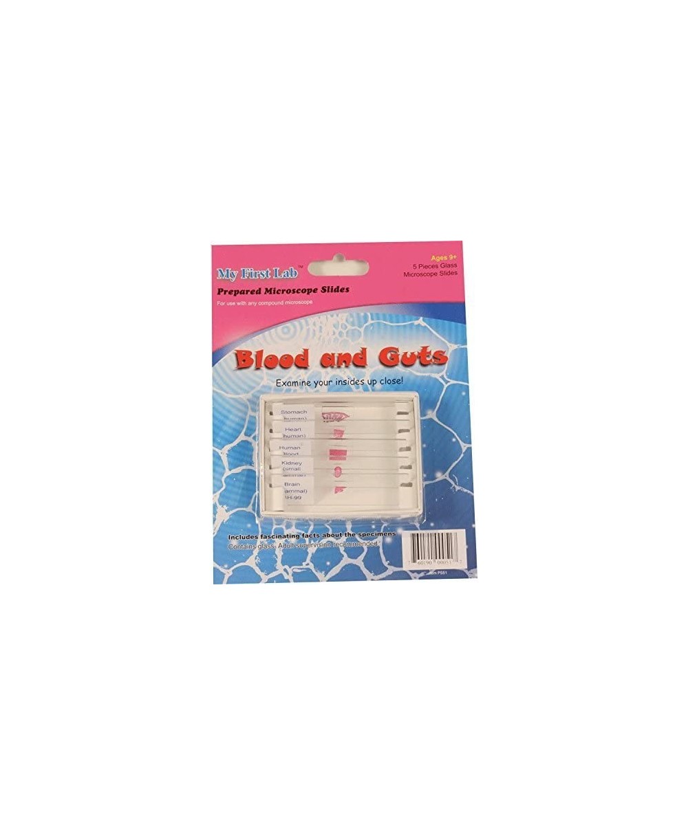 Microscope Prepared Slide Set - Blood & Guts (5 Slides) $35.06 Children's Optics