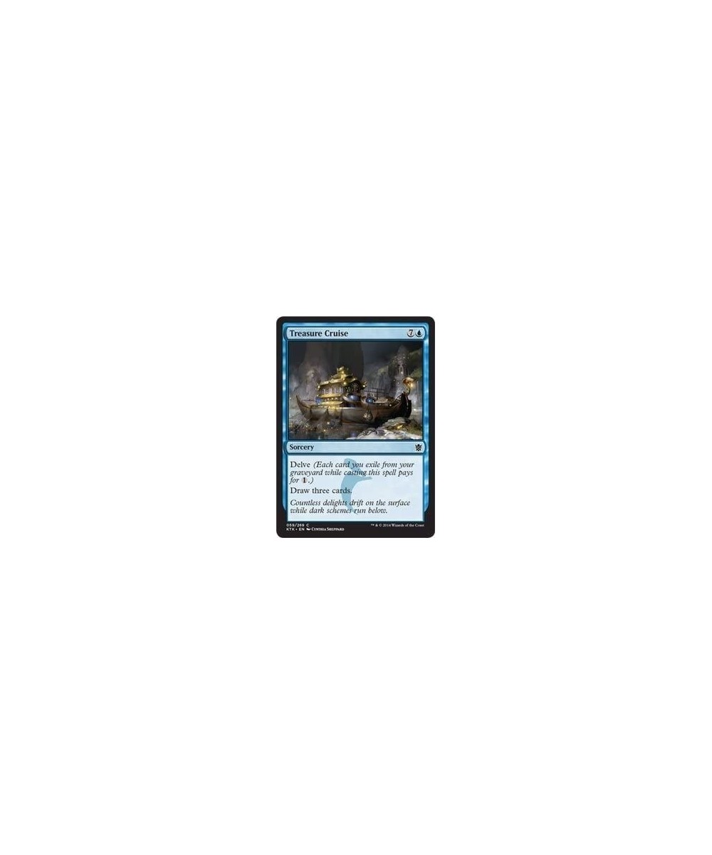 Treasure Cruise - Khans of Tarkir - Foil $14.24 Card Games