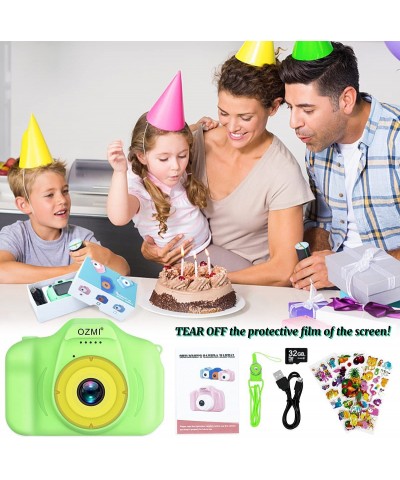 Kids Camera Gift for 3-9 Year Old Boys Kids Selfie Camera Compact for Child Little Hands Smooth Shape Toddler Camera Best Chr...