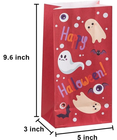 72 pcs Halloween Paper Candy Bags 9 Design in Trick or Treat Bags for Halloween Event Party Favor Supplies Halloween Snacks B...