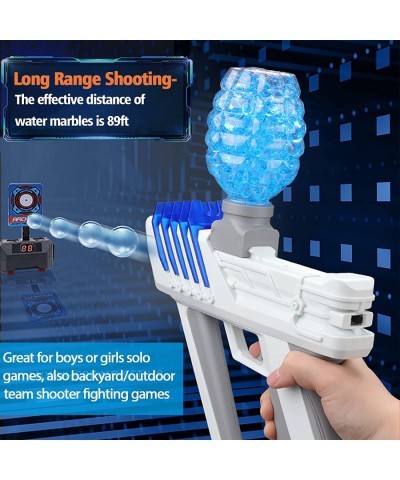 Electric Gel Pellet Blaster Splatter Bead Blaster - Automatic Gel Beads Blast Toy with 20 000 Water Beads & Goggles for Outdo...