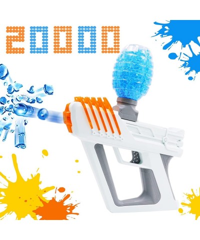 Electric Gel Pellet Blaster Splatter Bead Blaster - Automatic Gel Beads Blast Toy with 20 000 Water Beads & Goggles for Outdo...