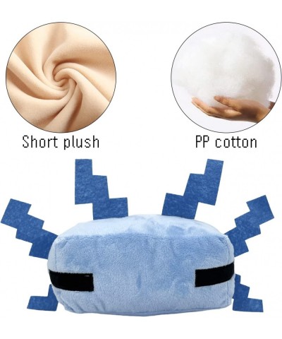 Blue Axolot Plush Plush Stuffed Toy Soft Throw Pillow Decorations for Video Game Fans Kids Birthday Party Favor Preferred Gif...