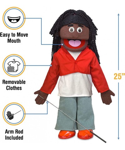 25" Sierra Black Girl Full Body Ventriloquist Style Puppet $97.85 Ventriloquist Puppets