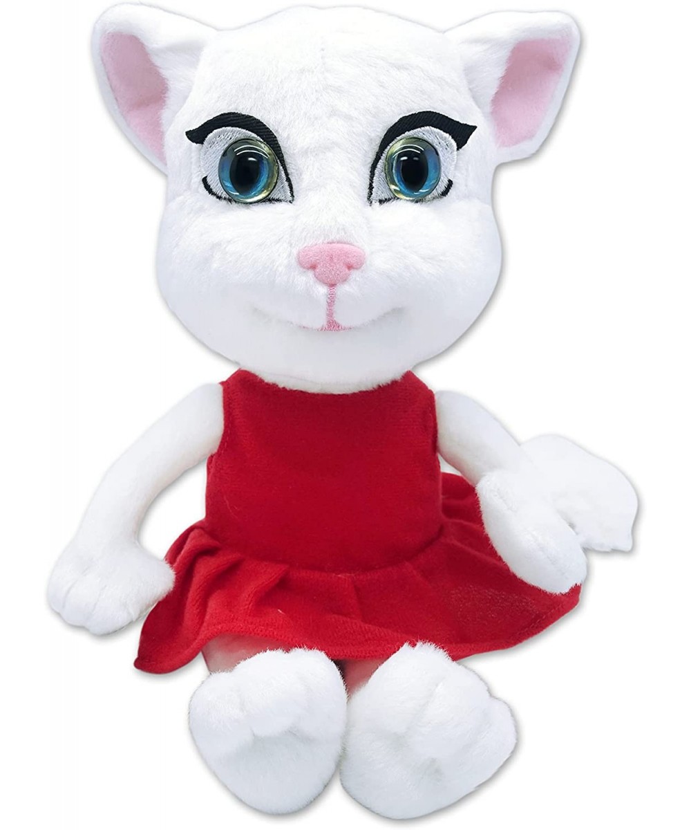 Official Talking Tom & Friends 10 Inch Angela Plush Toy with Interactive Talkback & App Sounds Features | an Original Fun & E...