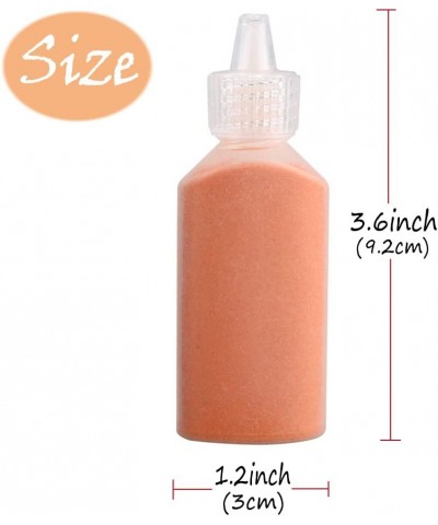 12 PCS Art Sand 1.25oz Bottles DIY Arts and Crafts Kit Scenic Sand for Kids' Arts & Crafts Terrarium Sand Play DIY Drawing Sa...