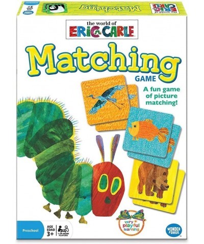 Eric Carle Matching Game For Boys & Girls Age 3 To 5 - A Fun & Fast Animal Memory Game $17.95 Card Games