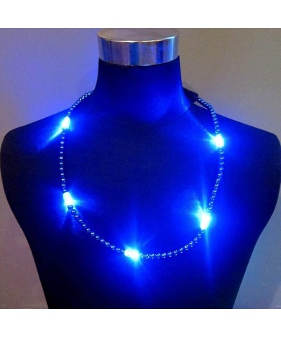 Light Up Bead Necklaces (Set of 12) Glowing LED Beaded Necklaces $80.00 Kids' Dress-Up Accessories