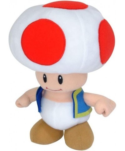 Super Mario All Star Collection 1417 Toad Stuffed Plush Multicolored 7.5 $27.85 Stuffed Animals & Teddy Bears