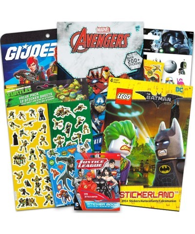 Superhero Stickers for Kids Boys Girls Set ~ Over 1200 Licensed Super Hero Stickers on 40 Sheets Featuring Marvel Avengers Ju...