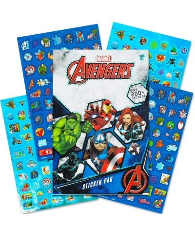 Superhero Stickers for Kids Boys Girls Set ~ Over 1200 Licensed Super Hero Stickers on 40 Sheets Featuring Marvel Avengers Ju...